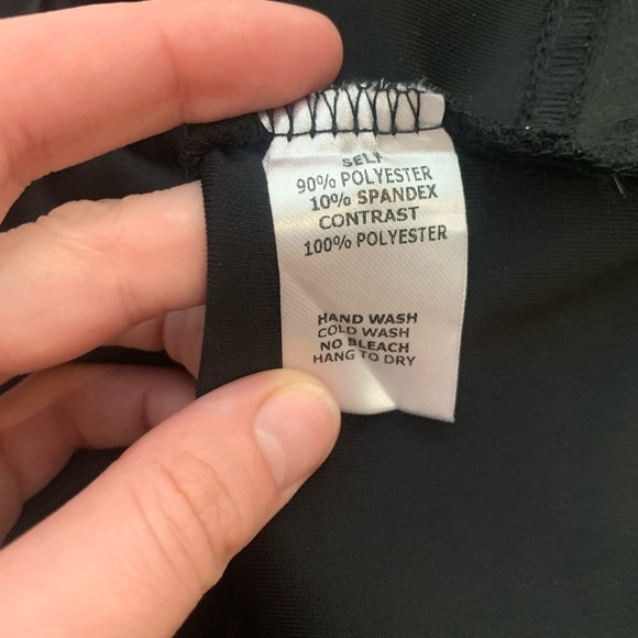 Black mini cocktail dress gold accents small - Picture 5 of 9